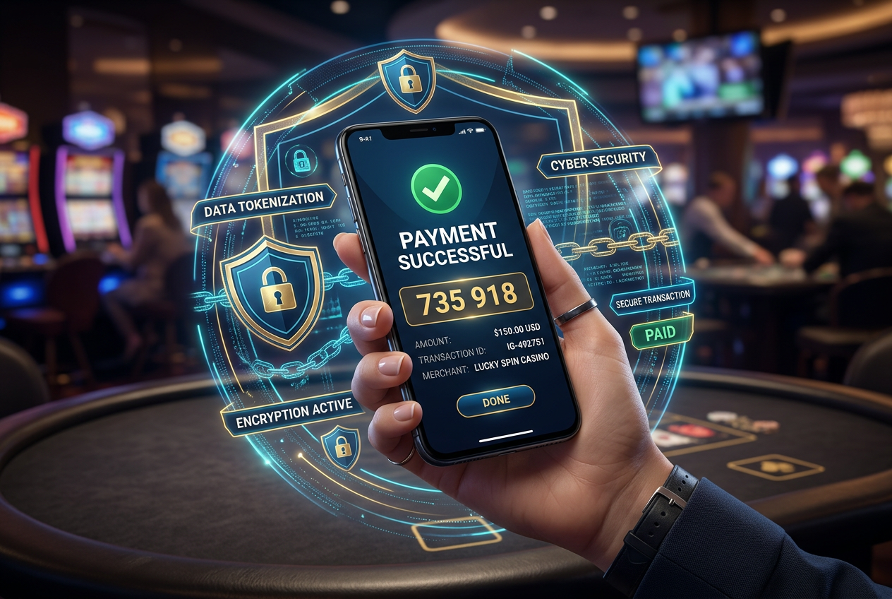 Bezpieczna autoryzacja płatności kodem mobilnym w kasynie online